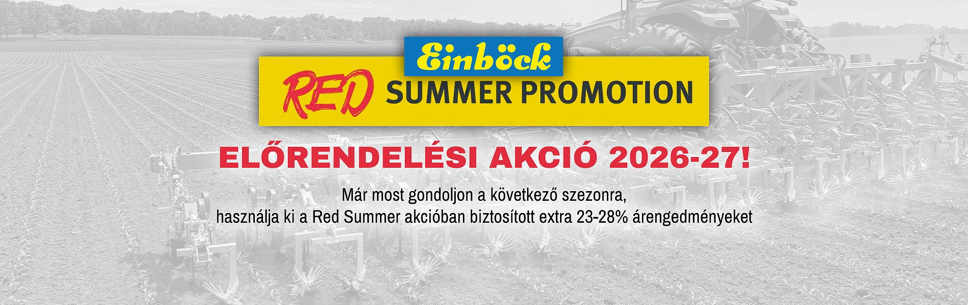 EINBÖCK ELŐRENDELÉSI AKCIÓ 2026-27!