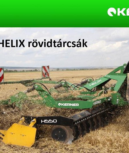 Prezentáció Helix Rövidtárcsák -HU Prezentáció Helix Rövidtárcsák -HU