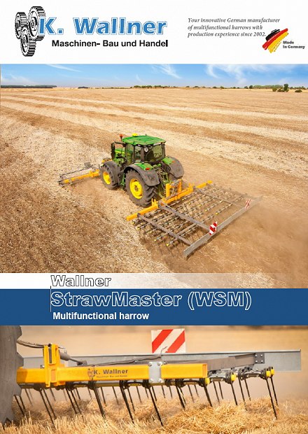 Wallner StrawMaster _WSM  StrawMaster multifunkcionális szalma kezelő borona EN