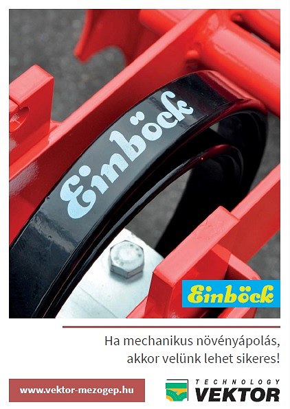 Einböck A/5 flyer összefoglaló -HU