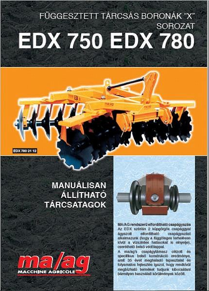 MAAG EDX 750 - EDX 780 -HU