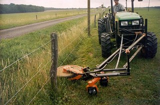 PERFECT SOLO SWING SZF/SZL 60 cm traktor fronthidraulikára