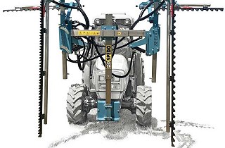 MULTIFUNCTION ARIEL VINEYARD DOUBLE csonkázó és előmetsző szőlőműveléshez