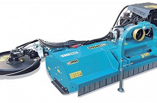 SM SINGLE / DOUBLE PUMP oldalazó mulcsozó és soraljművelő -SZŐLŐ, GYÜMÖLCS,,  1,59-2,3 m, 70-100 LE