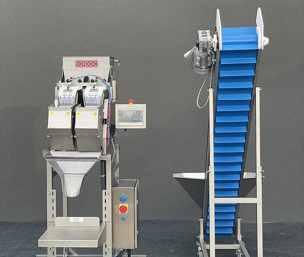 SORPAC AW 216 INOX max.2 t/óra zsákolómérlegek