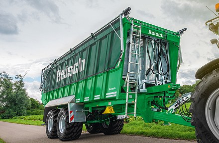 REISCH RTAS AGRIPUSH sorozat 16-34 t, letolódugattyús pótkocsi