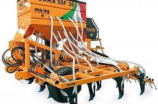 MAAG SICURA SSF pneumatikus függesztett késes Min-Till és  No-Till vetőgép
