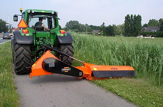 PERFECT ZF PRO Heavy Duty rézsű mulcsozó 1,5-2,4 m PROFI kivitel