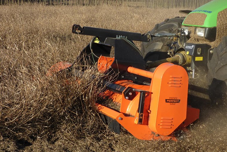 PERFECT KM 2,2-3,0 m függesztett FRONT/HÁTSÓ szárzúzó, HEAVY DUTY kivitel